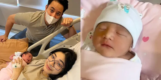 8 Foto Perdana Baby Brielle Anak Kedua Billy Davidson dan Patricia Devina, Baru Lahir Udah Cantik