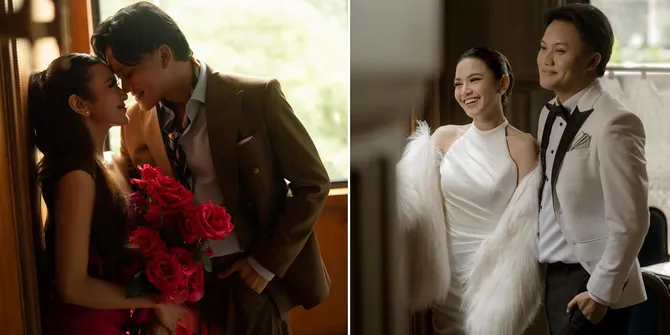 8 Foto Prewed Mahalini dan Rizky Febian yang Baru Dirilis, Mesra Romantis