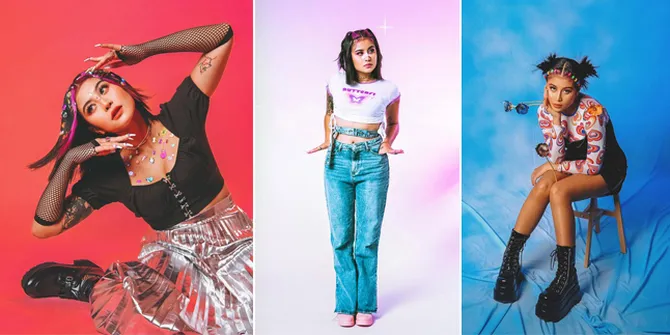 8 Gaya Awkarin di Pemotretan Terbaru Bertema E-Girl Aesthetic, Makin Cantik dan Nggemesin!