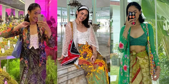 8 Inspirasi OOTD Kebaya Kekinian ala Tiktoker Rania Yamin, Cara Trendy Kenakan Kebaya!