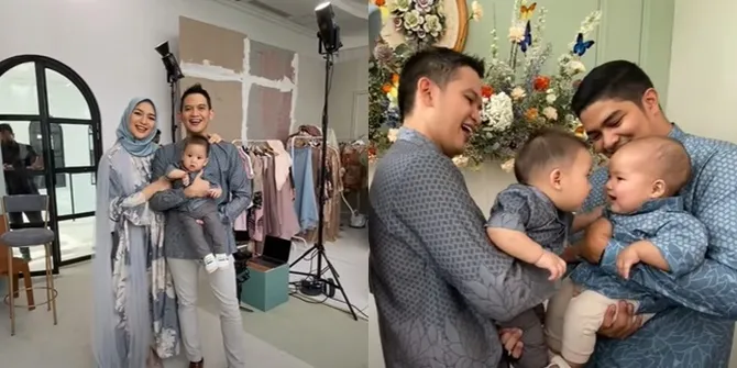 8 Momen Keluarga Citra Kirana & Erica Putri Jalani Pemotretan Bareng, Penampilan Baby Zee dan Athar Bikin Gemes