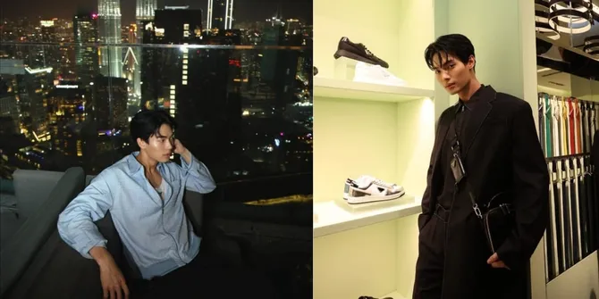 8 Potret Aktor Win Metawin Dalam Event Prada di Kuala Lumpur, Ganteng Maksimal Nggak Ada Obat