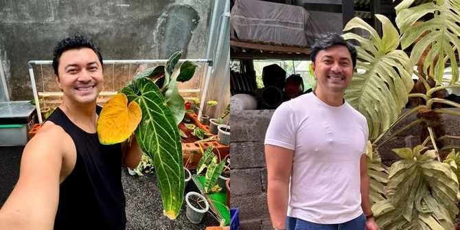 8 Potret Anjasmara yang Kini Jadi Penghobi Tanaman, Dian Nitami Tak Keberatan Namun Beri Satu Syarat