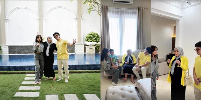 8 Potret Atta Halilintar dan Aurel Main ke Rumah Fuji, Diterima dengan Tangan Terbuka - Tetap Akrab dan Tertawa Bersama