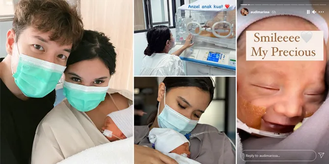8 Potret Audi Marissa dan Anthony Xie Kompak Asuh Bayinya yang Lahir Prematur