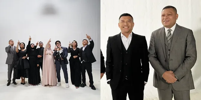 8 Potret Aurel Hermansyah & Atta Halilintar Bareng Enam Orangtuanya, Anang dan Raul Lemos Disebut Makin Mirip