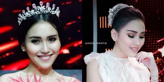 8 Potret Ayu Ting Ting Pakai Headpiece Rinaldy Yunardi, Bak Ratu!