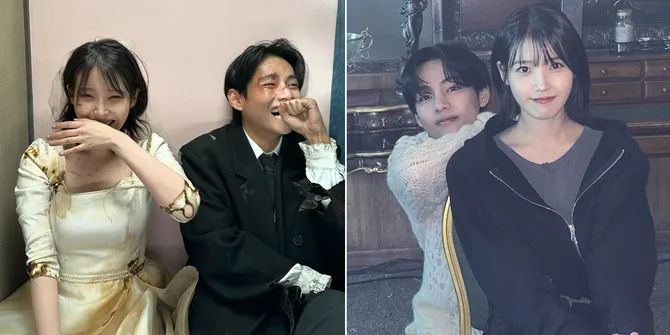8 Potret Behind The Scenes Syuting MV 'Love Wins All', IU dan V BTS Pamer Chemistry - Fans Pertanyakan Lee Jong Suk