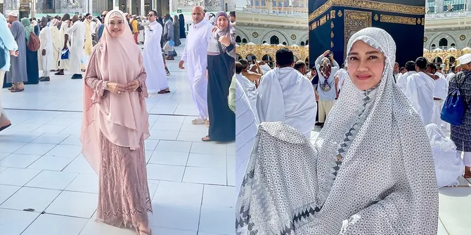 8 Potret Bella Saphira Rayakan Lebaran di Tanah Suci Bersama Keluarga, Tampil Cantik dengan Hijab