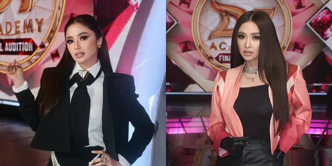 8 Potret Cantik Dewi Perssik saat Jadi Juri D'Academy 7, Padu Padan Outfit Bikin Terlihat Fresh & Awet Muda
