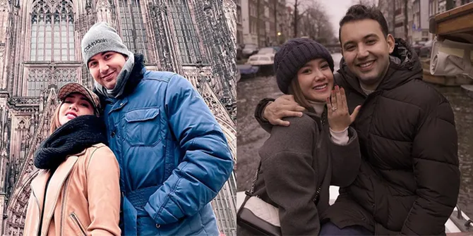 8 Potret Cita Citata Liburan ke Eropa, Dilamar Sang Kekasih dan Dinner Bareng Calon Keluarga Calon Suami