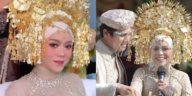 8 Potret Detail Penampilan Cantik Lesti di Acara Ngunduh Mantu dengan Rizky Billar, Request Make-up Serba Pink!
