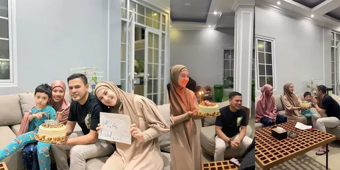 8 Potret Detik-Detik Irish Bella dan Anak-Anak Surprise-in Papa Haldy yang Ulang Tahun, Kadonya Bikin Salfok