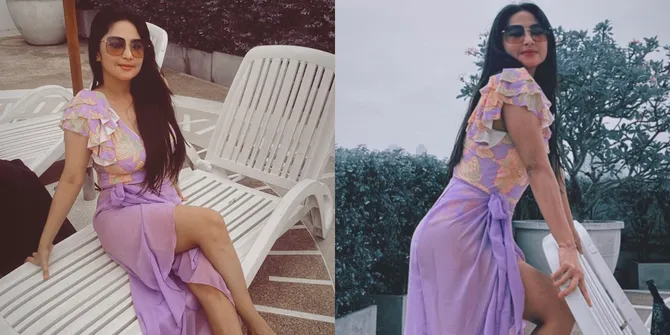 8 Potret Dewi Perssik yang Beri Respons Menohok Soal Wajahnya yang Disebut Bengkak & Tak Secantik Dulu: Rezeki Gak Bisa Ditiru!