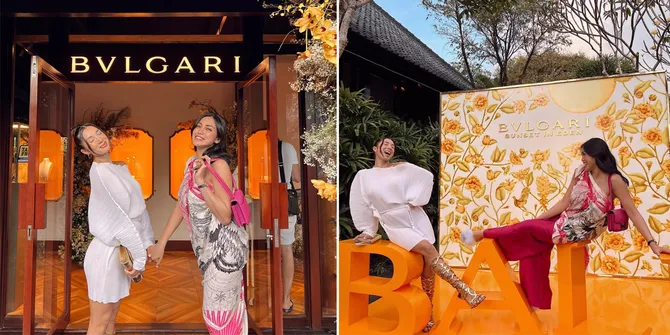 8 Potret Duo Bestie Jennifer Bachdim dan Jessica Iskandar di Event Launching Bvlgari Resort di Bali, Kompak Cantiknya!