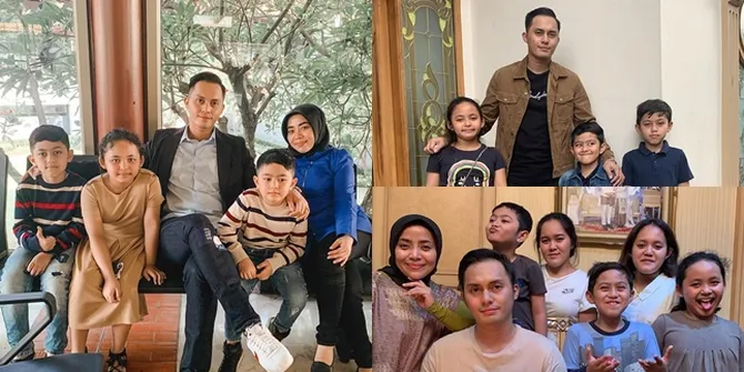 8 Potret Fadel Islami Momong 5 Anak Muzdalifah, Hot Daddy Ganteng yang Baru Berusia 28 Tahun!