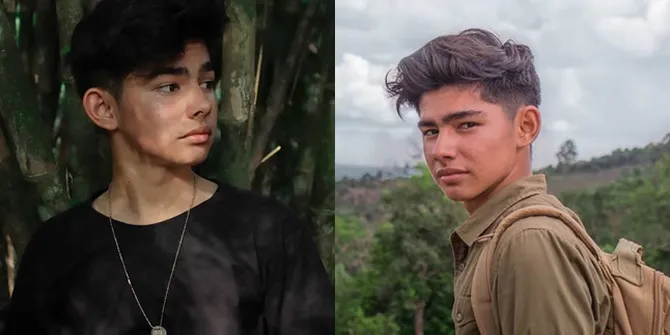 8 Potret Ganteng Andrew Kalaweit, YouTuber Bule Prancis yang 24 Jam Sendirian di Hutan Kalimantan