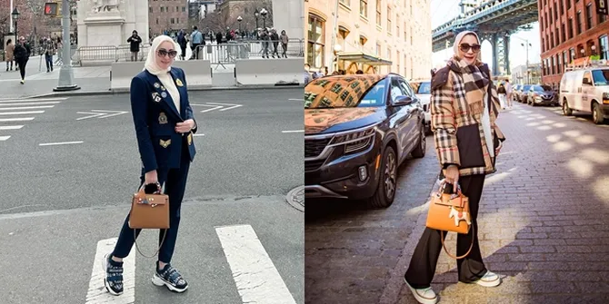 8 Potret Gaya Glamor Erin Taulany Saat Liburan ke Amerika, Dari Atas Sampai Bawah Tak Ada yang Murah