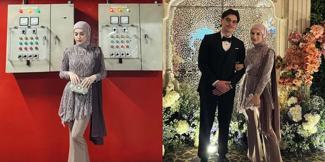 8 Potret Gaya Kondangan Irish Bella yang Curi Perhatian, Cantik & Langsing - Ditemani Adik Gantengnya