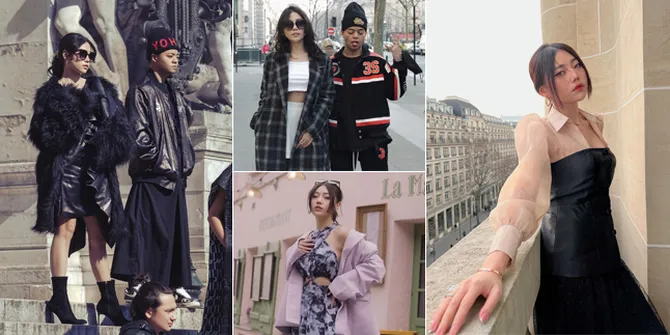 8 Potret Gaya Wendy Walters Istri Reza Arap Selama di Paris, Cantik dan Stylish Banget!
