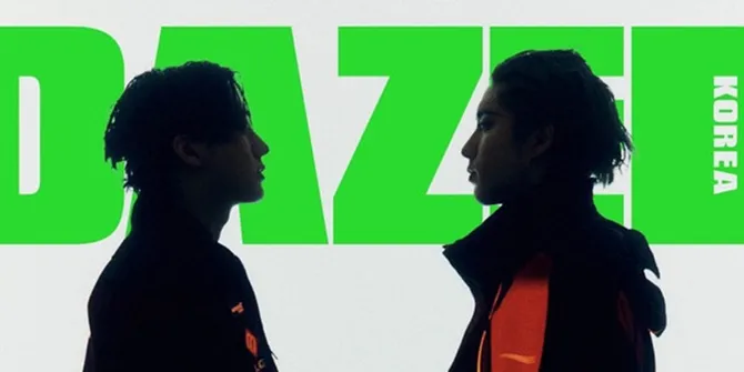 8 Potret Han & Changbin Stray Kids di Photoshoot Dazed Korea, Tampil dengan Style Hip Hop dalam Kolaborasi dengan Balenciaga