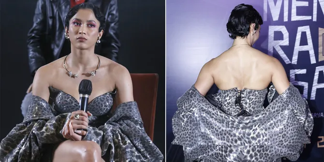 8 Potret Hot Aghniny Haque di Red Carpet Premiere 'MENCURI RADEN SALEH', Tampil Berani - Pamer Body Goals