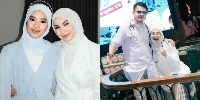 8 Potret Irish Bella di Perayaan Ultah Anak Sambung, Jadi Dokter Cantik