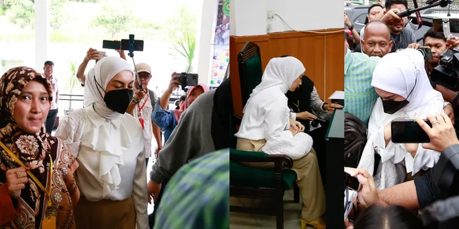 8 Potret Irish Bella Hadir ke Sidang Perceraiannya, Irish Bella Hanya Tebar Senyum dan Bungkam