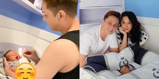 8 Potret Kamar Baby Saka Anak Ussy Sulistiawaty dan Andhika Pratama, Bernuansa Serba Biru