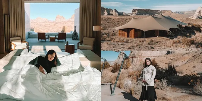 8 Potret Kamar Hotel Nikita Willy di Amerika, Super Mewah di Tengah Gurun - View Cantik Bikin Liburan Jadi Makin Sempurna