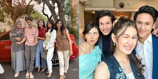8 Potret Keakraban Para Pemain Sinetron 'DIA YANG KAU PILIH', Zoe Abbas Jackson Kompakan dengan Djihan Ranti
