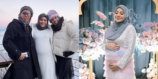 8 Potret Kedekatan Aurel Hermansyah dan Mertuanya yang Sempat 'Memaksa' Lahiran Normal, Isyaratkan Ingin 15 Cucu!