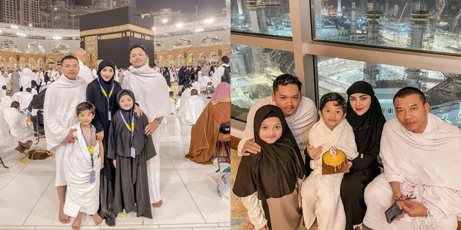 8 Potret Keluarga Ashanty dan Anang Hermansyah di Tanah Suci, Momen Umrah yang Sangat Dinanti - Rayakan Ultah Arsya Secara Sederhana