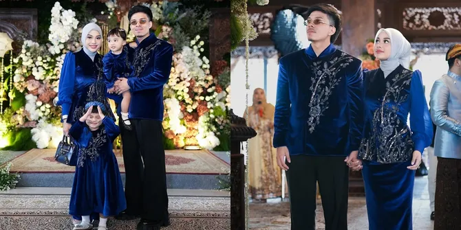 8 Potret Keluarga Atta Halilintar dan Aurel Hermansyah di Acara Pengajian Sekaligus Mitoni Aaliyah Massaid