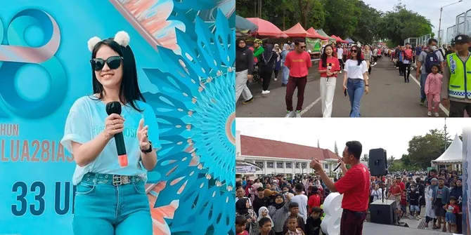 8 Potret Keseruan 'Bestie Indosiar' di Banjarmasin, Dimeriahkan oleh Putri Isnari dan Mardon LIDA - Ada Pawai dan Drum Band