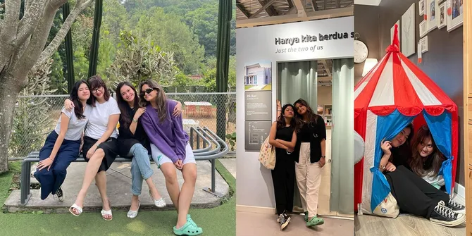 8 Potret Kika dan Jema Anak Ersa Mayori dan Novita Angie yang Kini Kuliah di Bandung, Tinggal Bareng - Kompak Sejak Kecil