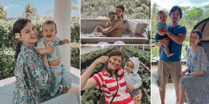 8 Potret Kimberly Ryder yang Tetap Cantik Meski Polos Tanpa Makeup Saat Hamil Anak ke-2