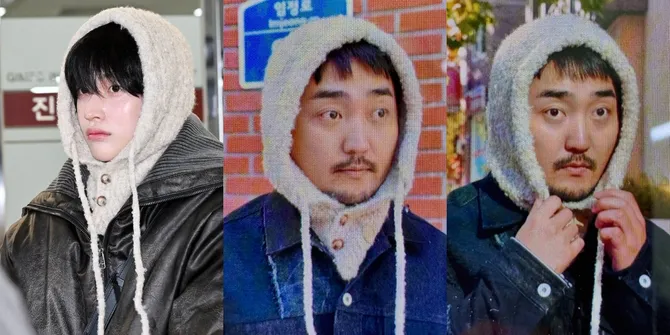 8 Potret Komedian Yoo Byung Jae Cosplay Wonbin RIIZE, Pakai Balaclava yang Sempat Viral - Difoto Ala Candid Fansite