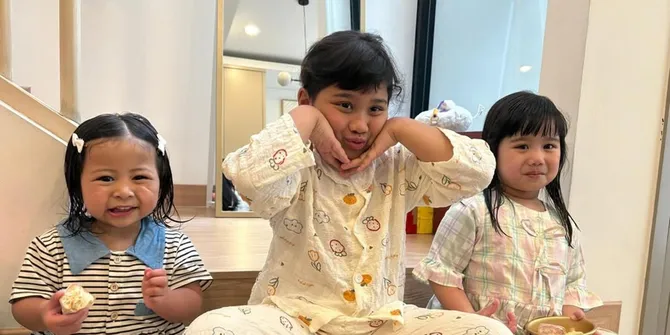 8 Potret Lily Ditinggal Umrah Raffi Ahmad dan Nagita Slavina, Asyik Rayakan Ulang Tahun Sepupu