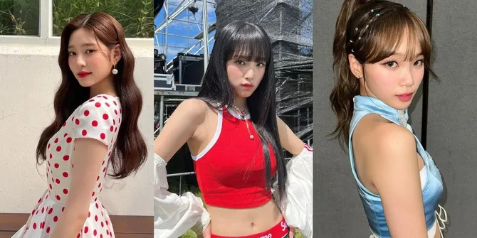 8 Potret Manis Reuni IZ*ONE Choi Yena, Kim Minju, dan Chaewon LE SSERAFIM Dalam Dance Challenge 'Perfect Night'