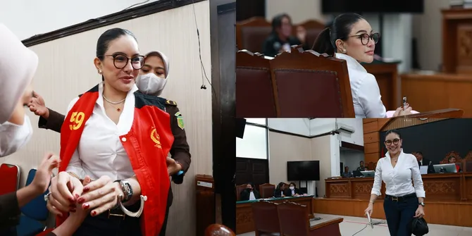 8 Potret Nikita Mirzani Sebut Dakwaan Jaksa di Sidang Kasus Reza Gladys Halusinasi - Sorot Soal Kata-Kata yang Dihilangkan