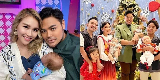 8 Potret Para Selebriti Gendong 'Anak' Ivan Gunawan, Ada yang Terkejut - Ditimang Manis Layaknya Bayi Sungguhan
