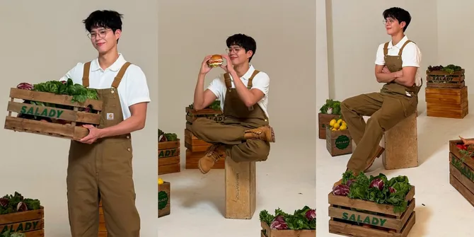 8 Potret Park Bo Gum jadi Model Iklan Salad, Kang Sayur Idaman Semua Orang - Bikin Semangat Hidup Sehat