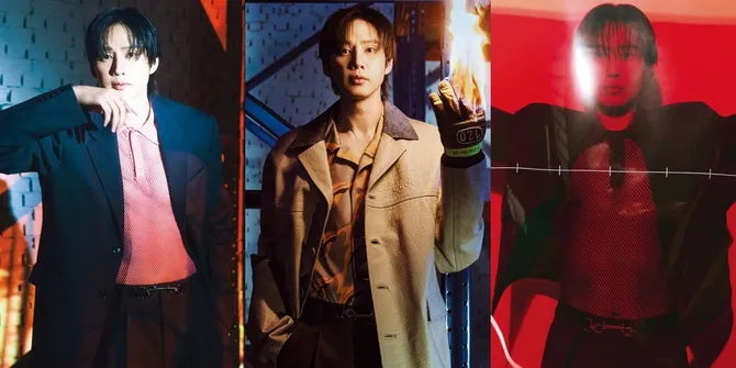 8 Potret Park Sung Hoon dalam Photoshoot Terbaru bareng W Korea, Tampilkan Konsep Unik Meski Tak Dandan Bak Karakternya di 'SQUID GAME 2'