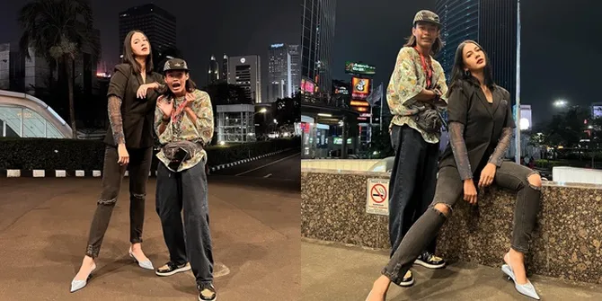 8 Potret Paula Verhoeven Bareng Bonge Usai Beraksi di Citayam Fashion Week, Gaya Istri Baim Wong Tuai Pujian