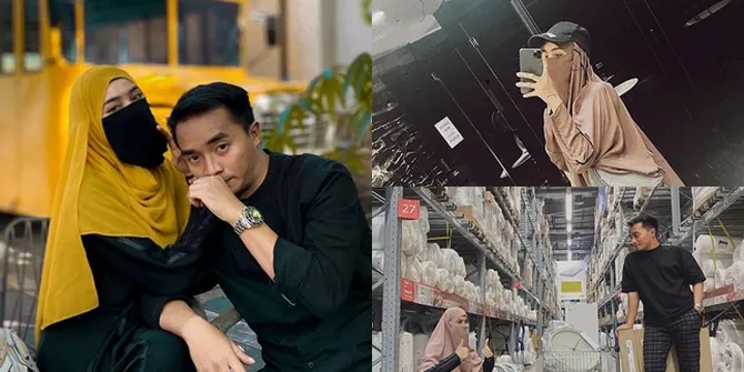 8 Potret Penampilan Baru Sherel Thalib Usai Dinikahi Taqy Malik, Makin Syari dan Mulai Belajar Pakai Cadar