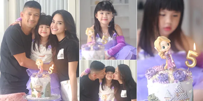 8 Potret Perayaan Ulang Tahun Cattleya Putri Ririn Ekawati, Cantik Berdandan ala Disney Princess