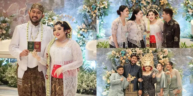 8 Potret Persahabatan Samsolese di Pernikahan Sandra Lubis, Akhirnya Ada Yang Pecah Telur - Bikin Fadil Jaidi Banjir Air Mata!