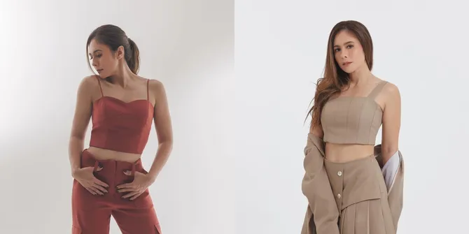 8 Potret Photoshoot Terbaru Wulan Guritno, Pamer Perut Rata - Bikin Iri Banget