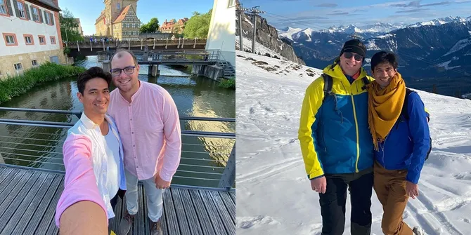 8 Potret Ragil Mahardika dan Suami Bule Rayakan Anniversary 5 Tahun Pernikahan, Netizen Ramai Tanya Soal Anak